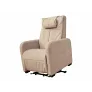 Кресло реклайнер с подъемом FUJIMO LIFT CHAIR F3005 FLWL Ваниль (Sakura 4) - Фото 9
