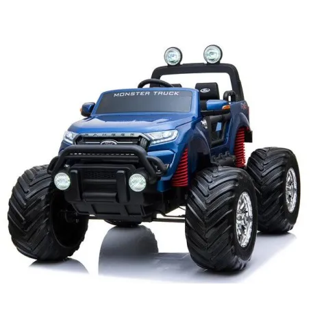 Электромобиль RiverToys Ford Ranger Monster Truck 4WD DK-MT550 синий глянец