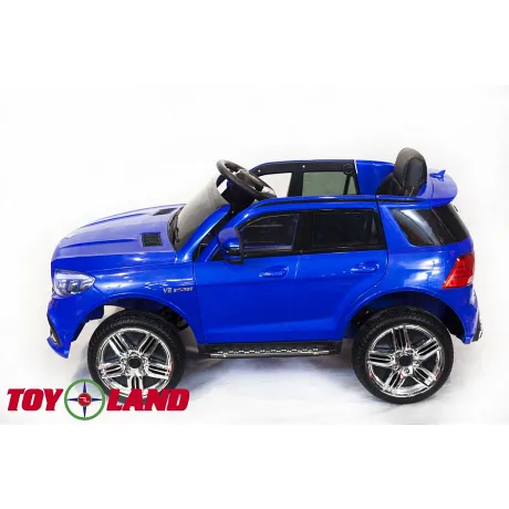 Детский электромобиль ToyLand Mercedes-Benz AMG GLE63S Coupe синий - Фото 4