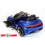 Электромобиль ToyLand Porsche Sport QLS 8988 синий (краска) - Фото 6