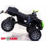 Электроквадроцикл ToyLand 0909 Grizzly Next 4x4 черно-зеленый - Фото 8