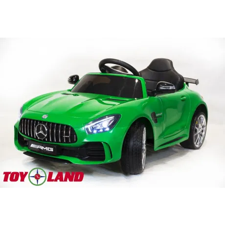 Электромобиль ToyLand Mercedes-Benz GTR зеленый