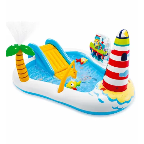 Игровой центр надувной "Fishing fun play center", 218х188х99 см, 57162NP