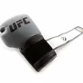 Перчатки UFC для работы на снарядах MMA 18 унций серый - Фото 2