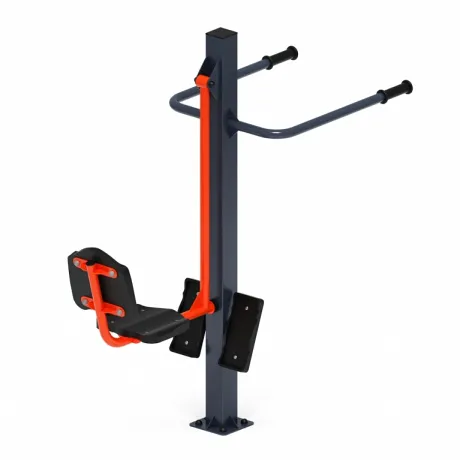 Тренажер уличный Жим ногами + Брусья - Фото 4