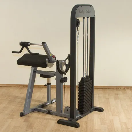 Блочный тренажер Body Solid бицепс-трицепс с весовым стеком 95 кг - Фото 3