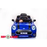 Электромобиль ToyLand Mini Cooper HL 198 синий - Фото 3