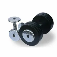 Обрезиненный гантельный ряд Fitnes Sport от 2.5 до 30кг (12 пар)