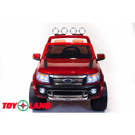 Электромобиль ToyLand Ford Ranger красный - Фото 3