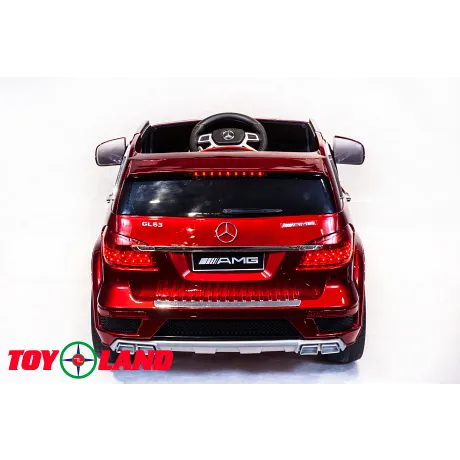 Электромобиль ToyLand Mercedes-Benz GL63 красный - Фото 6