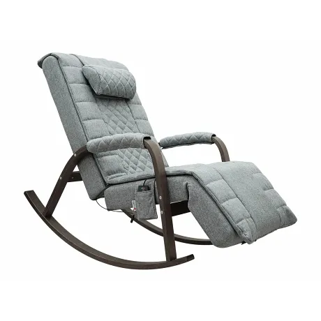 Массажное кресло качалка FUJIMO SOHO DELUXE F2000 TCFA Серый (TONY13) - Фото 13