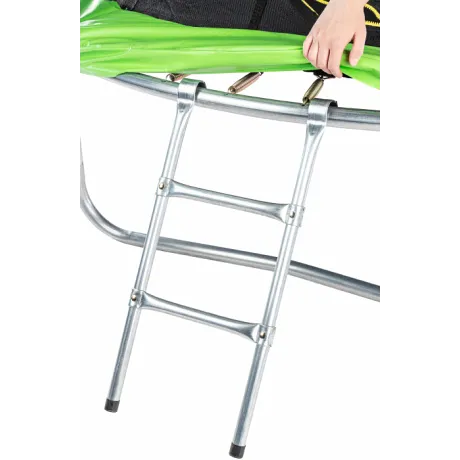 Батут Sundays Acrobat-D490 (с сеткой, зеленый) - Фото 9