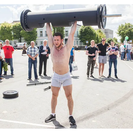 Гриф Бревно Stecter LOG BAR (L=2200 мм, 60 кг) - Фото 4