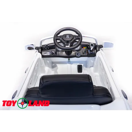 Детский электромобиль Toyland Mercedes-Benz GLA белый - Фото 10
