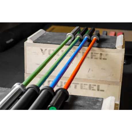 Гриф Yousteel CrossTraining Bar XF-20, GREEN - BLACK - Фото 3