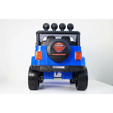 Электромобиль RiverToys JEEP T008TT (синий) - Фото 15