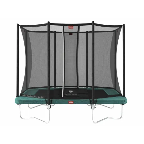 Батут BERG Ultim Favorit Regular 280 Green + защитная сетка Safety Net Comfort