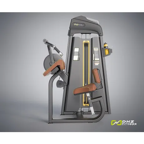 Трицепс-машина сидя. Наклонная парта DHZ Tricep Extansion Стек 105 кг E-1028В - Фото 4