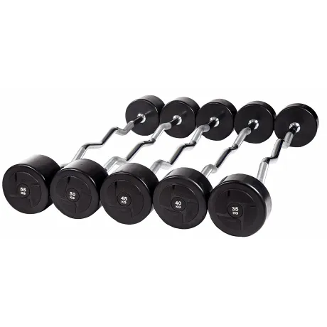 Набор ИЗОГНУТЫХ штанг PROFI-FIT, 35-55 кг, шаг 5 кг