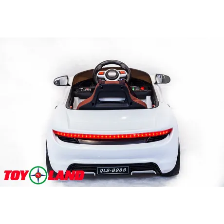 Электромобиль ToyLand Porsche Sport QLS 8988 белый - Фото 6