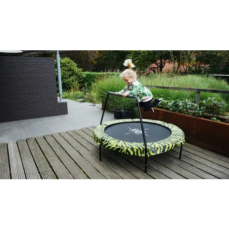 Батут Exit Toys Тигги 140 см с ручкой лайм - Фото 3