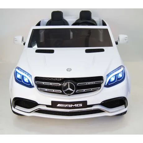 Электромобиль RiverToys Mercedes-Benz GLS63 4WD (белый) - Фото 25
