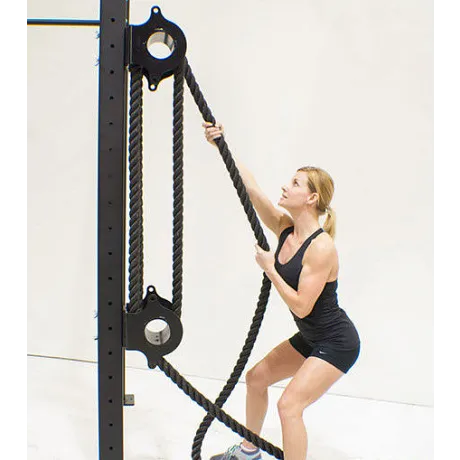 Тренажер для каната Stecter Двойная бочка (комплект с канатом 20 метров) - Фото 3