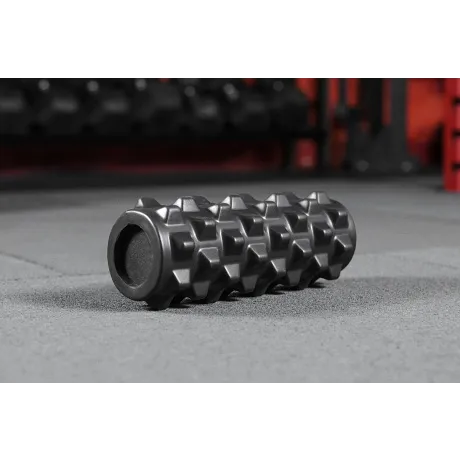Роллер массажный Yousteel GRID FOAM ROLLER, 33 х 12.7 см черный
