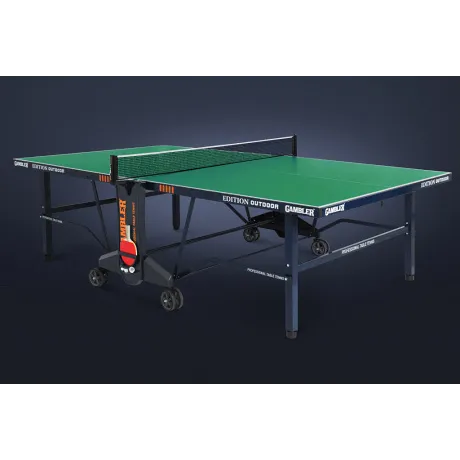 Всепогодный теннисный стол Gambler EDITION Outdoor зеленый - Фото 7