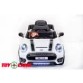 Электромобиль ToyLand Mini Cooper HL 198 белый - Фото 3