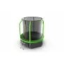 Батут с внутренней сеткой и лестницей EVO JUMP Cosmo 6ft (Green)+ нижняя сеть - Фото 6
