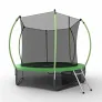 Батут с внутренней сеткой и лестницей EVO JUMP Internal 8ft (Green) + нижняя сеть - Фото 2
