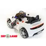 Электромобиль ToyLand Porsche Sport mini BBH 7188 белый - Фото 5