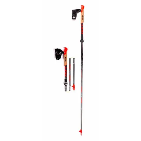 Палки для скандинавской ходьбы Vinson Leki Micro Trail Vario 100% Carbon - Фото 8