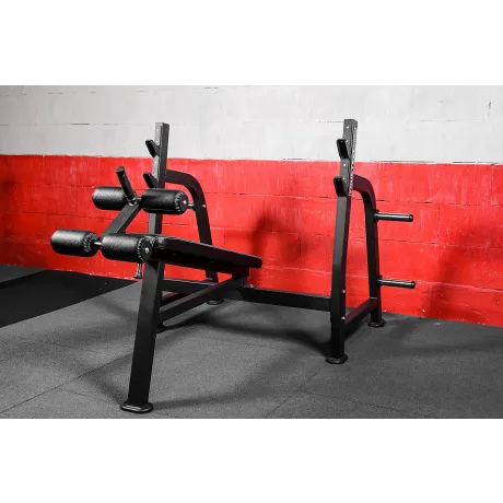 Скамья Yousteel олимпийская с отрицательным углом F-306 - Фото 11