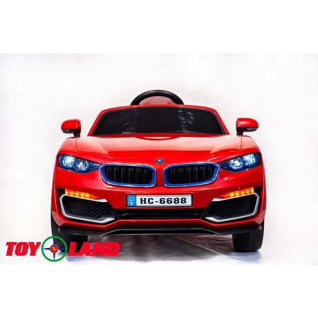 Легковой электромобиль ToyLand BMW HC 6688 красный - Фото 2