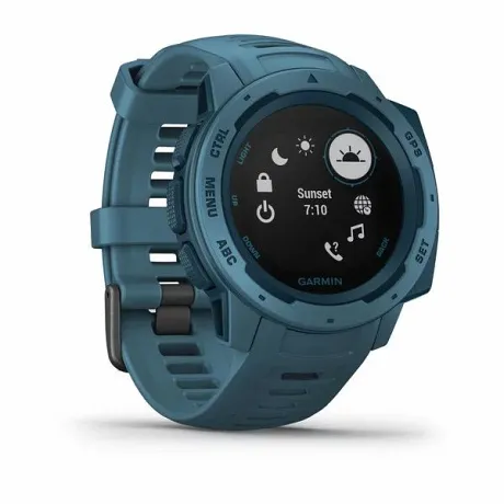 Прочные GPS-часы Garmin INSTINCT Lakeside Blue - Фото 7