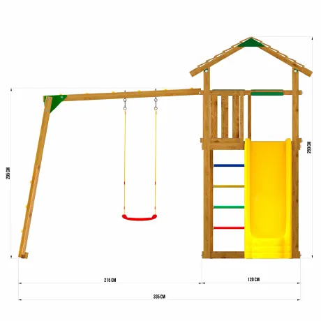 Детские городки Jungle Gym JC7 Нимба - Фото 4
