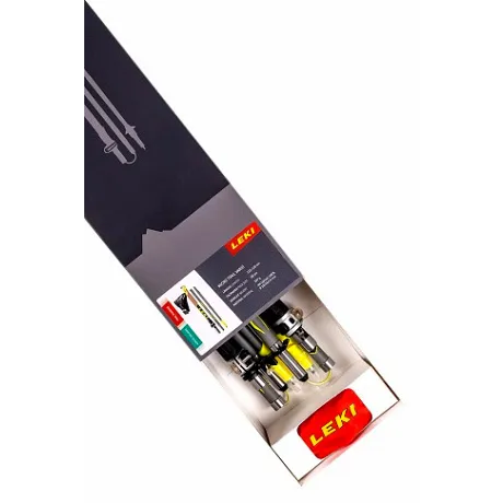 Палки для скандинавской ходьбы Vinson Leki Micro Trail Vario 100% Carbon - Фото 9