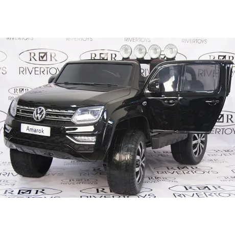 Электромобиль RiverToys VOLKSWAGEN-AMAROK-M999MM Black