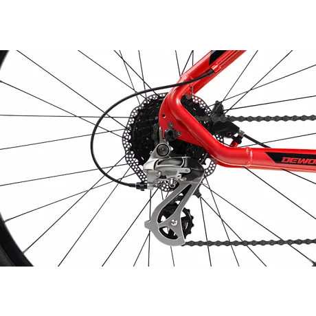 Велосипед горный DEWOLF TRX 20 хардтейл 27,5 (рама 16) красный - Фото 6