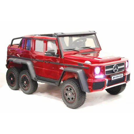 Детский электромобиль Barty Mercedes-Benz G63-AMG 4WD шестиколесный - Фото 9