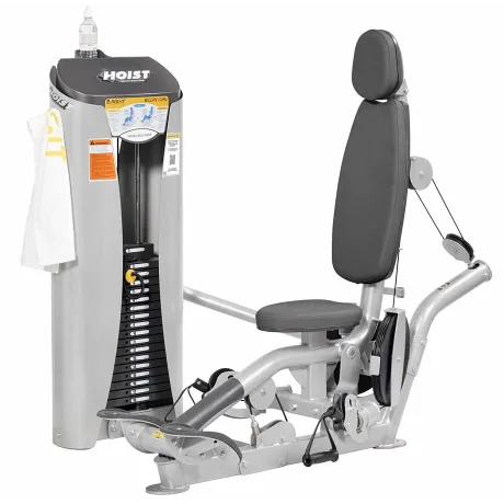 Бицепс сидя HOIST ROC-IT RS-1102 серебряный/синий - Фото 8