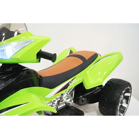 Квадроцикл RiverToys Е005КХ (зеленый) - Фото 9