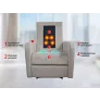 Массажное кресло реклайнер с электроприводом FUJIMO E-COMFORT CHAIR F3005 FEF Грейси (Sakura 9) - Фото 2