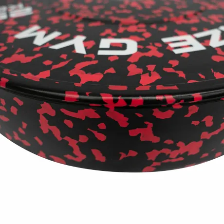 Диск бамперный Bronze Gym камуфляж красный 25 кг - Фото 4