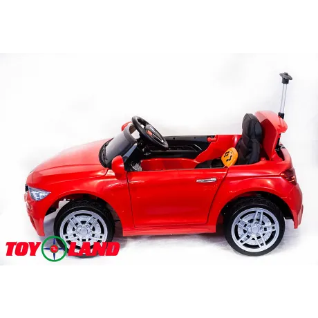Электромобиль ToyLand BMW 3 PB 807 красный - Фото 4