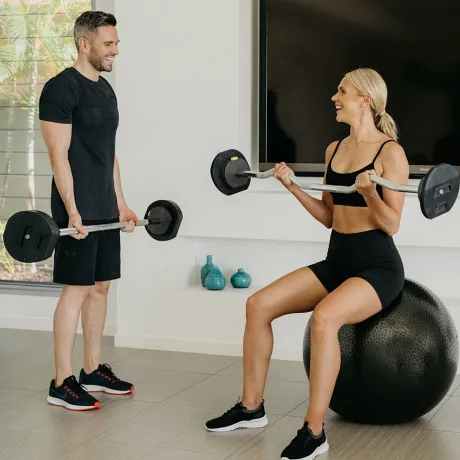 Штанга наборная First Degree Fitness MX Select MX100, вес 12.7-45.3 кг - Фото 14