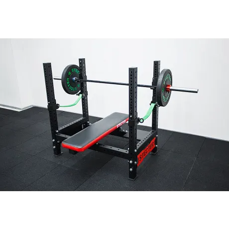 Горизонтальная скамья STECTER для жима лежа - Фото 9