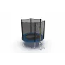 Батут с внешней сеткой и лестницей EVO Jump External 6ft (Blue) - Фото 4